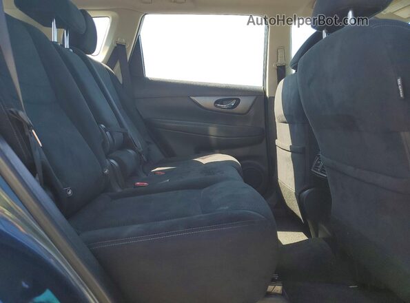 JN8AT2MTXGW024961 2016 NISSAN ROGUE Blue Вид задньої частини салону