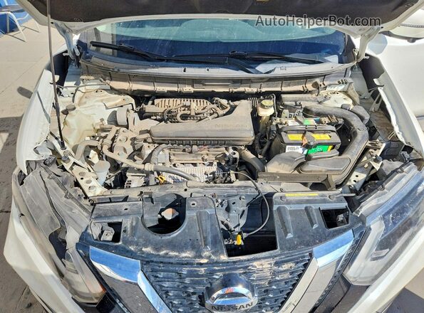 JN8AT2MTXHW140341 2017 NISSAN ROGUE White უკანა სალონის ხედი