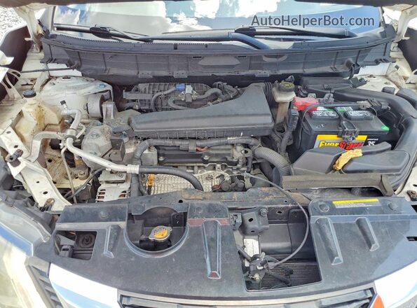 JN8AT2MTXHW143370 2017 NISSAN ROGUE White Rear interior view