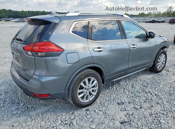 JN8AT2MTXHW144373 2017 NISSAN ROGUE Серый Задняя правая четверть