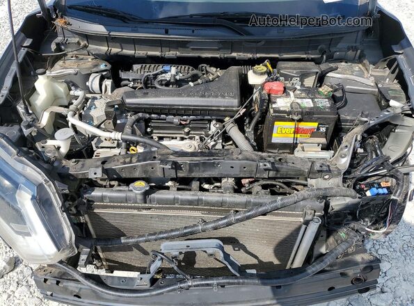 JN8AT2MTXHW144373 2017 NISSAN ROGUE Серый Вид подкапотного пространства