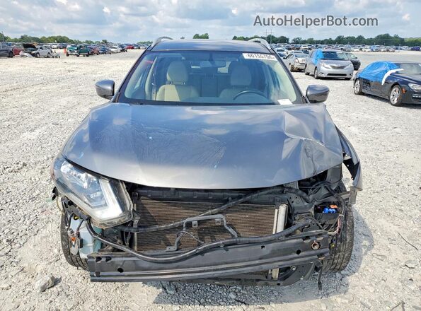 JN8AT2MTXHW144373 2017 NISSAN ROGUE Серый Вид спереди