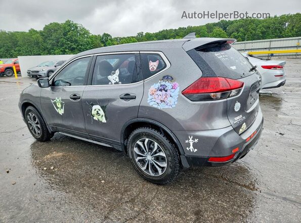 JN8AT2MTXHW385687 2017 NISSAN ROGUE Серый Задняя левая четверть