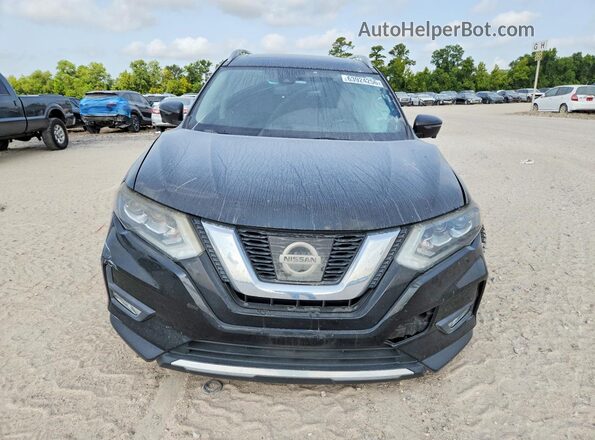 JN8AT2MTXHW398536 2017 NISSAN ROGUE Black Դիմացի տեսք