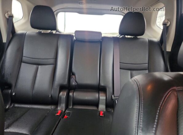 JN8AT2MTXHW404125 2017 NISSAN ROGUE Gray Vista de los asientos traseros