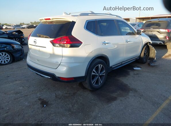 JN8AT2MTXJW454237 2018 NISSAN ROGUE Белый Задняя правая четверть