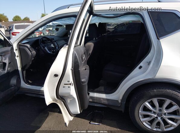JN8AT2MTXKW263239 2019 NISSAN ROGUE White VIN კოდის სტიკერის ხედი