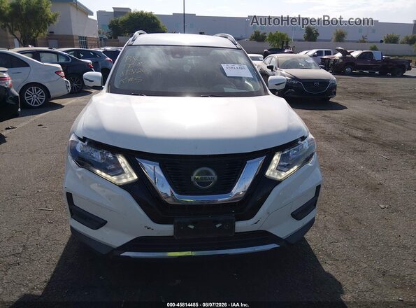 JN8AT2MTXKW263239 2019 NISSAN ROGUE White ხელსაწყოთა პანელის ხედი