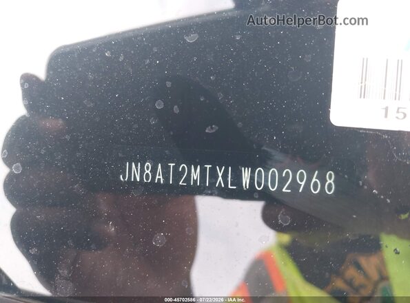JN8AT2MTXLW002968 2020 NISSAN ROGUE White Շարժիչի բաժամունքի տեսք