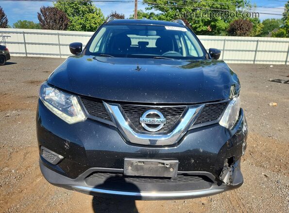 JN8AT2MV0GW146746 2016 NISSAN ROGUE Black Widok z przodu