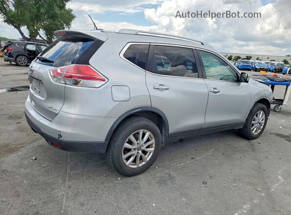 JN8AT2MV0GW154829 2016 NISSAN ROGUE Silver Tył prawy