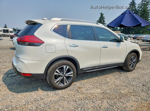 JN8AT2MV0HW254155 2017 NISSAN ROGUE Белый Задняя правая четверть