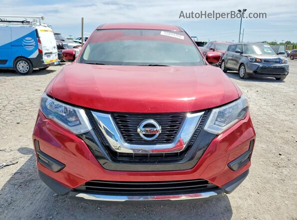 JN8AT2MV0HW261509 2017 NISSAN ROGUE Red Widok z przodu