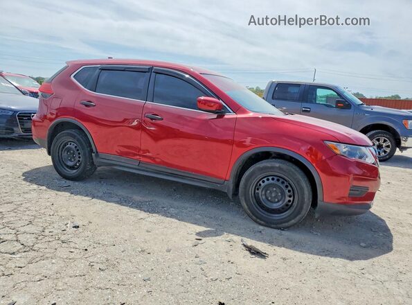 JN8AT2MV0HW261509 2017 NISSAN ROGUE Red Przód prawy