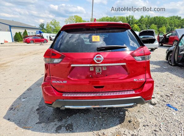 JN8AT2MV0HW280089 2017 NISSAN ROGUE Red Vista trasera