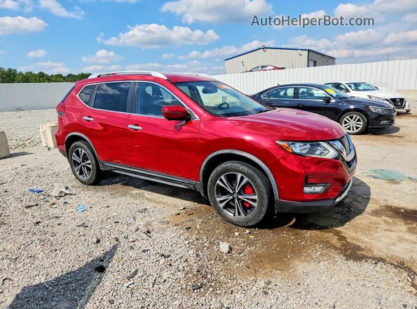 JN8AT2MV0HW280089 2017 NISSAN ROGUE Red Delantero derecho