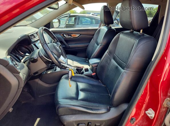 JN8AT2MV0HW280089 2017 NISSAN ROGUE Red Vista interior delantera