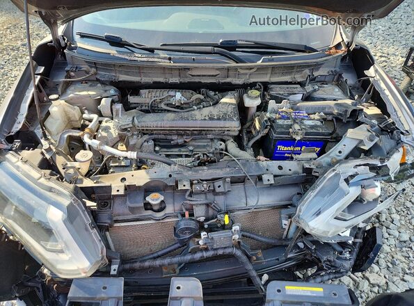 JN8AT2MV0HW280335 2017 NISSAN ROGUE Gray Շարժիչի բաժամունքի տեսք