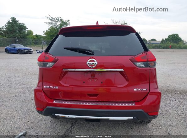 JN8AT2MV0HW284398 2017 NISSAN ROGUE Red 