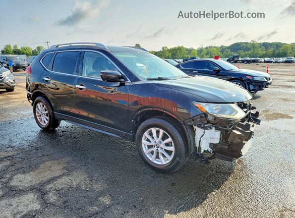 JN8AT2MV0JW344847 2018 NISSAN ROGUE Black Przód prawy