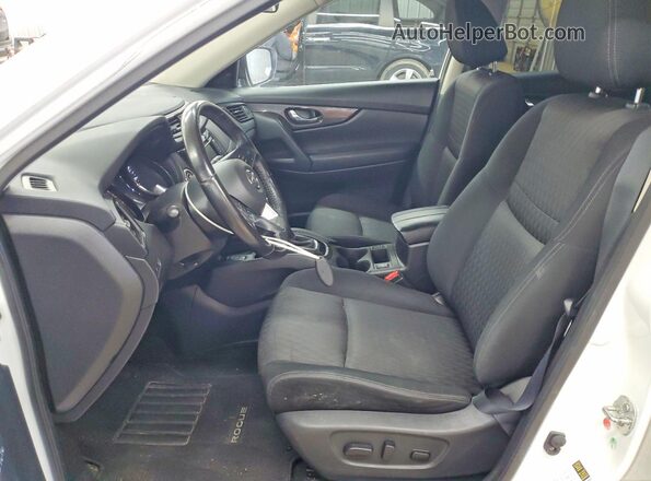 JN8AT2MV0KW370558 2019 NISSAN ROGUE White Вид салону спереду