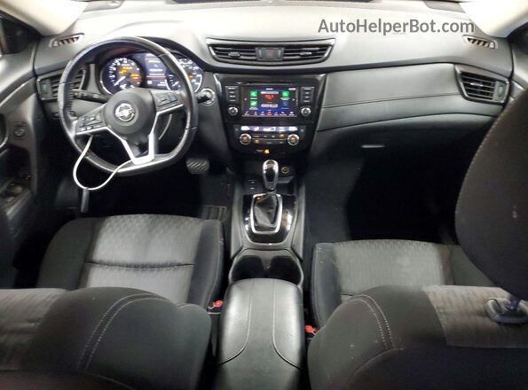 JN8AT2MV0KW370558 2019 NISSAN ROGUE White Вид панелі приладів