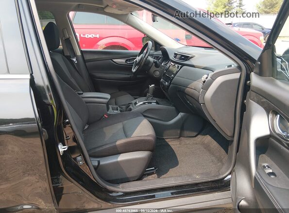 JN8AT2MV0KW389739 2019 NISSAN ROGUE Черный Вид салона спереди