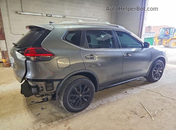 JN8AT2MV0KW390812 2019 NISSAN ROGUE Серый Задняя правая четверть