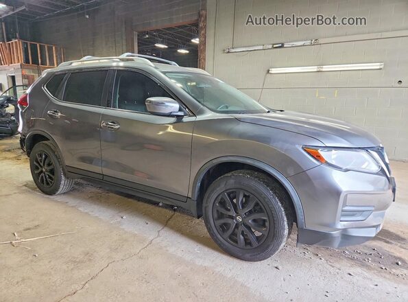 JN8AT2MV0KW390812 2019 NISSAN ROGUE Серый Передняя правая четверть