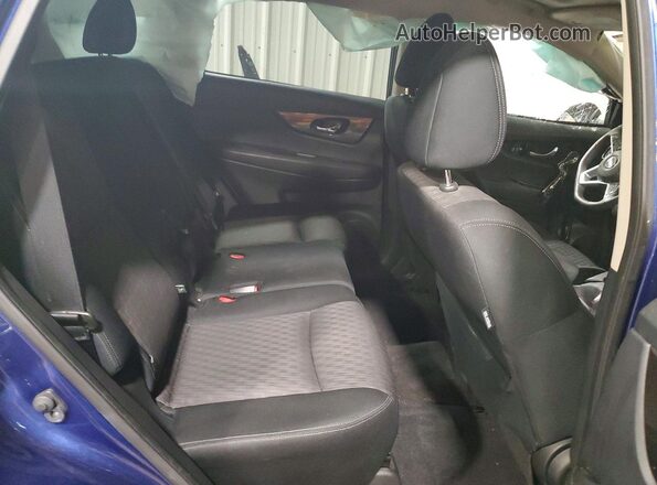 JN8AT2MV0KW398022 2019 NISSAN ROGUE Синий Вид задней части салона