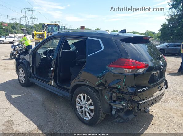 JN8AT2MV0LW103177 2020 NISSAN ROGUE Black Trasero izquierdo