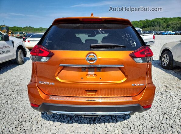 JN8AT2MV0LW110145 2020 NISSAN ROGUE Orange Հետևի տեսք