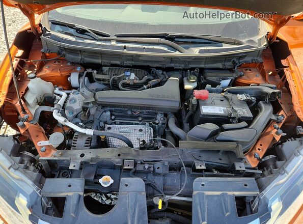 JN8AT2MV0LW110145 2020 NISSAN ROGUE Orange Շարժիչի բաժամունքի տեսք