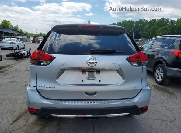 JN8AT2MV1HW001670 2017 NISSAN ROGUE Silver Հետևի տեսք