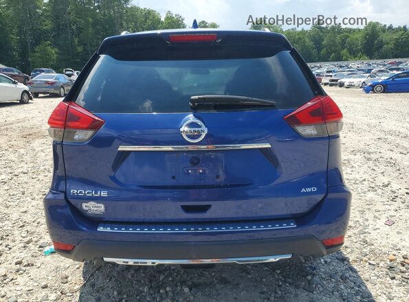 JN8AT2MV1HW010823 2017 NISSAN ROGUE Blue Հետևի տեսք