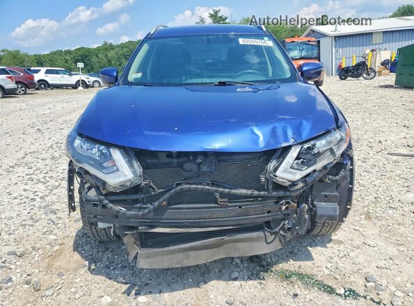 JN8AT2MV1HW010823 2017 NISSAN ROGUE Blue Դիմացի տեսք