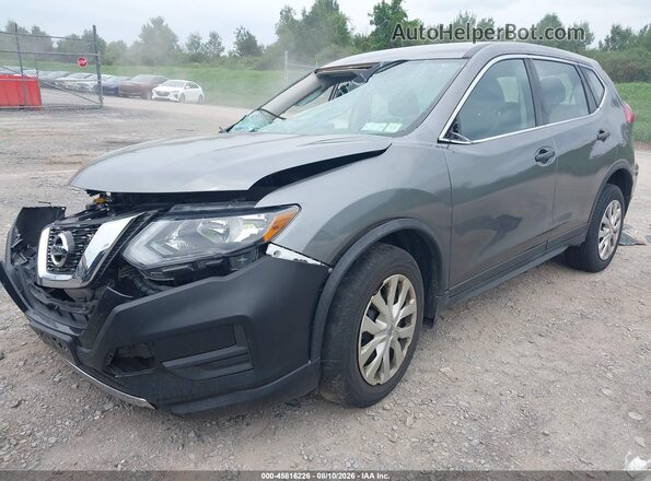 JN8AT2MV1HW263334 2017 NISSAN ROGUE Серый Передняя левая четверть