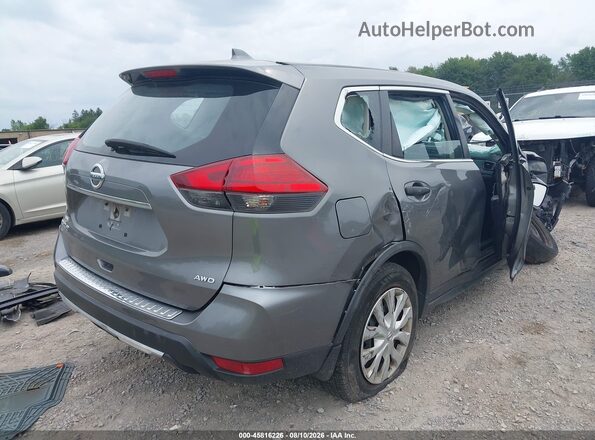 JN8AT2MV1HW263334 2017 NISSAN ROGUE Серый Задняя правая четверть