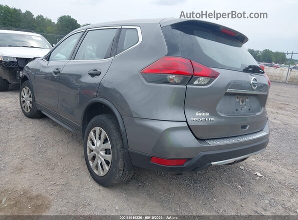 JN8AT2MV1HW263334 2017 NISSAN ROGUE Серый Задняя левая четверть