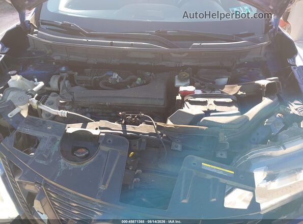 JN8AT2MV1JW306950 2018 NISSAN ROGUE Blue Vista trasera