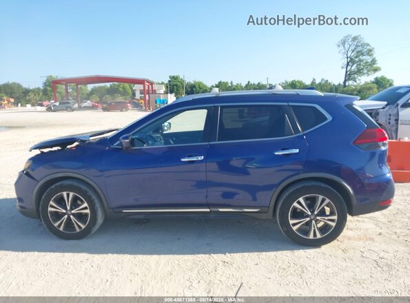 JN8AT2MV1JW306950 2018 NISSAN ROGUE Blue Vista interior de 360 grados