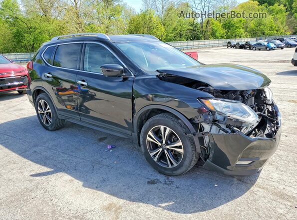 JN8AT2MV1KW375106 2019 NISSAN ROGUE Black Առջևի աջ