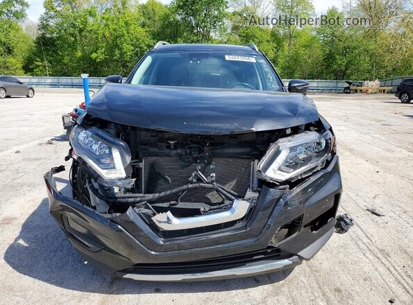 JN8AT2MV1KW375106 2019 NISSAN ROGUE Black Դիմացի տեսք