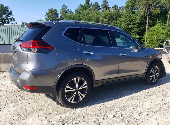 JN8AT2MV1KW397199 2019 NISSAN ROGUE Серый Задняя правая четверть