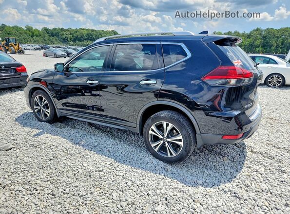 JN8AT2MV1KW401249 2019 NISSAN ROGUE Black უკანა მარცხენა