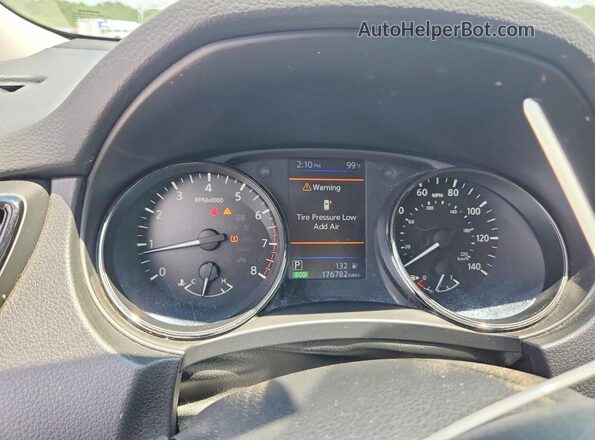 JN8AT2MV1KW401249 2019 NISSAN ROGUE Black ხელსაწყოთა პანელის ხედი