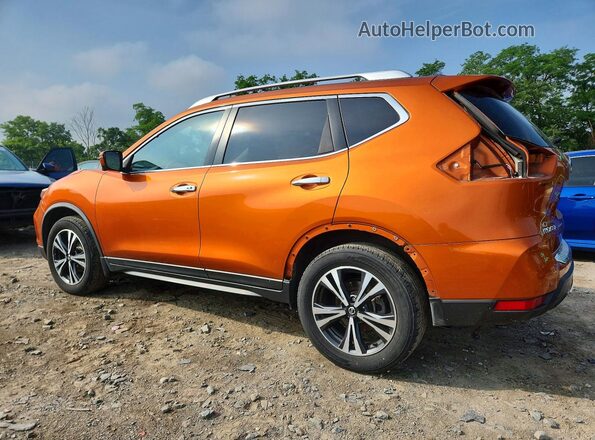 JN8AT2MV1LW101518 2020 NISSAN ROGUE Orange Задня ліва чверть
