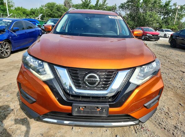 JN8AT2MV1LW101518 2020 NISSAN ROGUE Orange Вид спереду