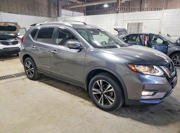 JN8AT2MV1LW112213 2020 NISSAN ROGUE Gray Delantero derecho