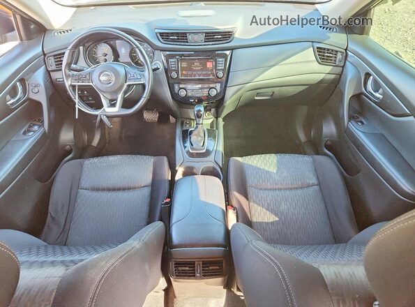 JN8AT2MV1LW120697 2020 NISSAN ROGUE Black წინა პანელის ხედი